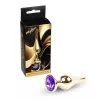 MyLove Toys Anál plug Hűthető, melegíthető 9,5 cm lila