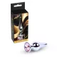 MyLove Toys Anál plug Fém, hűthető, elegáns 9,5 cm ezüst rosa