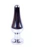 MyLove Toys Anál plug Fém, ékszeres 9,5 cm piros