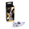 Mylove Toys Análplug Elegáns ékszer, hűthető-fűthető 9,5 cm ezüst