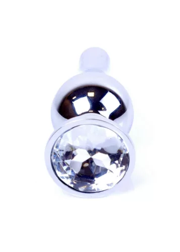 Mylove Toys Análplug Elegáns ékszer, hűthető-fűthető 9,5 cm ezüst