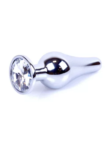 Mylove Toys Análplug Elegáns ékszer, hűthető-fűthető 9,5 cm ezüst