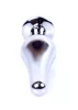 Anal plug fém hűthető melegíthető 9,5 cm lila
