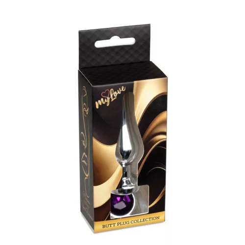MyLove Toys Análkúp Fém hűthető melegíthető 9,5 cm lila