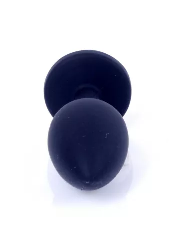 Anál plug Szilikon sima felületű, csiszolt gyémánt 7 cm rózsaszín
