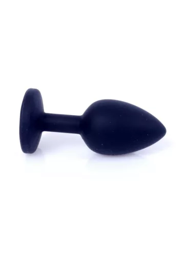 Anál plug Szilikon sima felületű, csiszolt gyémánt 7 cm rózsaszín