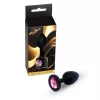 Mylove Toys Anál plug Szilikon, sima felület 7 cm fekete