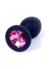 Mylove Toys Anál plug Szilikon, sima felület 7 cm fekete
