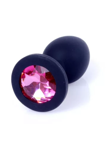 Mylove Toys Anál plug Szilikon, sima felület 7 cm fekete