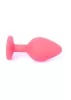 Mylove Toys Anál plug Szilikon, díszített 8 cm piros közepes