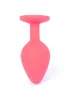 Mylove Toys Anál plug Szilikon, díszített 8 cm piros közepes