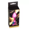 Mylove Toys Anál plug Szilikon, ékszeres 8 cm rózsaszín közepes