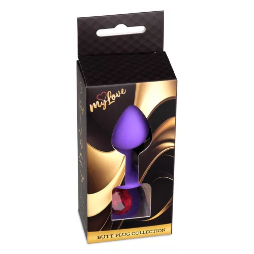 Mylove Toys Anál plug Szilikon, közepes, lila