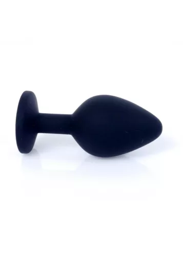Anál plug Szilikon ékszer csúccsal Golyós forma 8 cm rózsadoboz