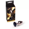 MyLove Toys Anál plug Hűthető, Melegíthető 7 cm fekete