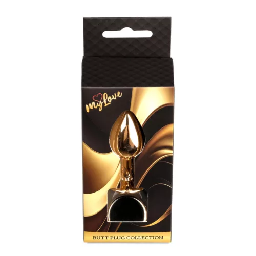 MyLove Toys Anál plug Hűthető, Melegíthető 7 cm fekete