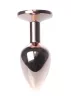 Mylove Toys Anál plug fém ékszer, hűthető 7 cm sötétkék