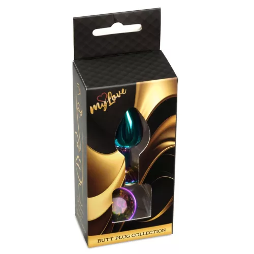 Mylove Toys Anál plug Fém, könnyen hűthető 7 cm átlátszó