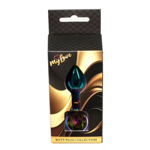 Mylove Toys Anál plug Fém, könnyen hűthető 7 cm átlátszó