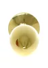 Anál plug Fém, hűthető, melegíthető 7 cm piros