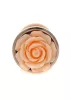 MyLove Toys Anál plug Fém, hűthető, 7 cm piros-arany rózsa