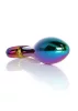 Plug-Jewellery Anál plug Fém, hűthető, dekoratív 10,5 cm átlátszó