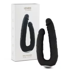   Lenrd Dual Pleasure vibrátor G-pont és csikló stimuláló 10 mód USB-töltés vízálló szilikon
