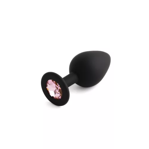 Szexjáték Anál plug szett Dupla stimuláció 9,3-7 cm fekete
