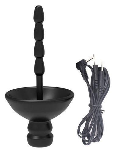 Shock Pen M – elektrosokkos pénisz plug, 6 cm hosszú