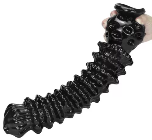 Magic Tower Large – prémium PVC popódugó fekete színben