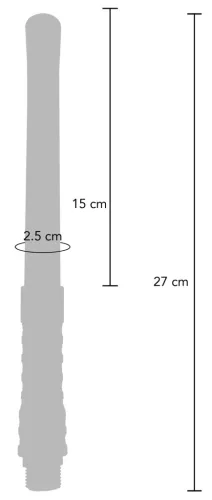 Geyser – prémium beöntő végszerelék 15 x 2 cm