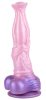 Pinky Jump – prémium szilikon dildo 19x4,5 cm rózsaszín-lila