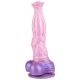 Pinky Jump – prémium szilikon dildo 19x4,5 cm rózsaszín-lila