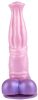 Pinky Jump – prémium szilikon dildo 19x4,5 cm rózsaszín-lila
