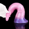 Pinky Eleph – prémium dildó, 26 cm rózsaszín-lila