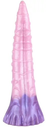 Pinky Tongue – érzéki dildó pink-lila színben 25 x 5.5 cm