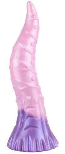 Pinky Tongue – érzéki dildó pink-lila színben 25 x 5.5 cm