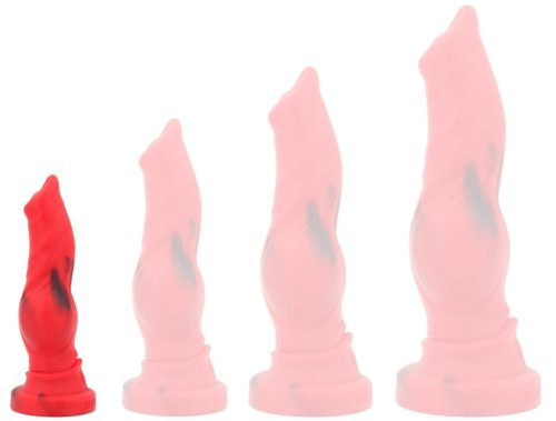 Dildo Pitt King S 19 x 6.2 cm piros