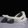 Ultra Snake – hosszú prémium dildó 120 x 2,7 cm, fehér