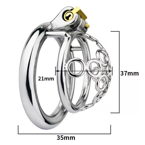 Sub Max – prémium férfi büntetőketrec 3.5 x 3.6 cm
