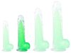 Átlátszó Dildo Jelly Mut S 14 x 3.5cm zöld