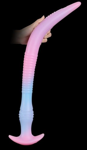 Luminous – prémium világító dildó 37 x 4 cm