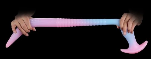 Luminous – prémium világító dildó 37 x 4 cm