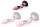 Cobra Snake Dildo – prémium, 18 cm-es fekete-rózsaszín eszköz