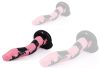 Cobra Snake M – prémium dildó fekete-rózsaszín 22 x 6 cm