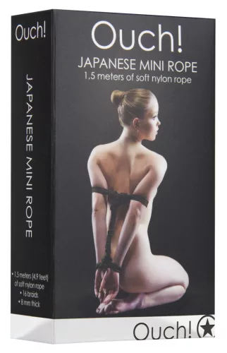 Mini japán kötél 6mm - 1,5 méteres prémium szórakozás