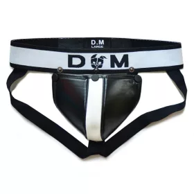 Jockstrap Neo – fekete-fehér prémium férfi alsó