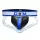 Jockstrap Neo Dungeon – fekete-kék prémium jockstrap