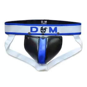   Jockstrap Neo Dungeon – stílusos fekete-kék férfi alsónemű