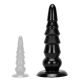 Plug Tower Up M – prémium anális kiegészítő, 32x9 cm, fekete